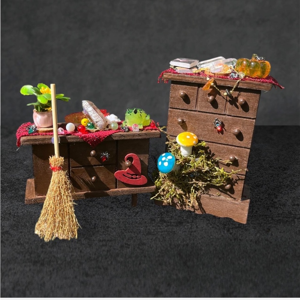 Charming Witch Miniature Furniture